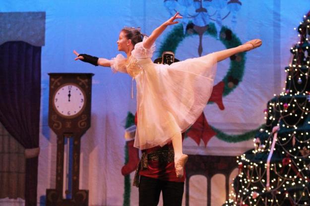 Nutcracker rehearsal